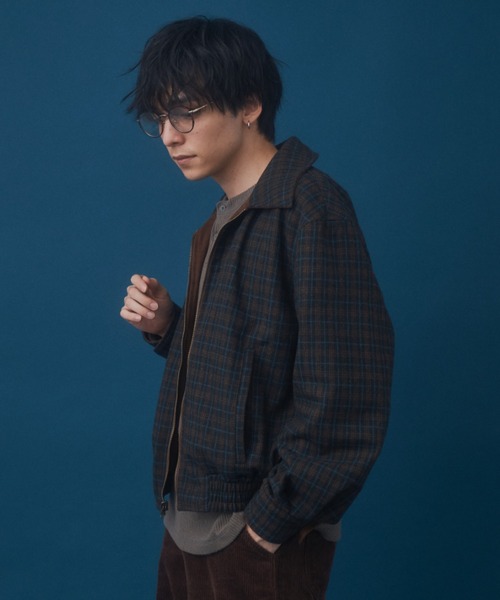 Zooodle（ズードル）の「Reversible Suede Blouson - リバーシブルスウェードブルゾン -（ブルゾン・メンズ・ネイビー/ブラウン・LARGE/MEDIUM）」の5枚目の写真