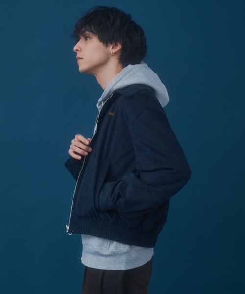 Zooodle（ズードル）の「Reversible Suede Blouson - リバーシブルスウェードブルゾン -（ブルゾン・メンズ・ネイビー/ブラウン・LARGE/MEDIUM）」の18枚目の写真