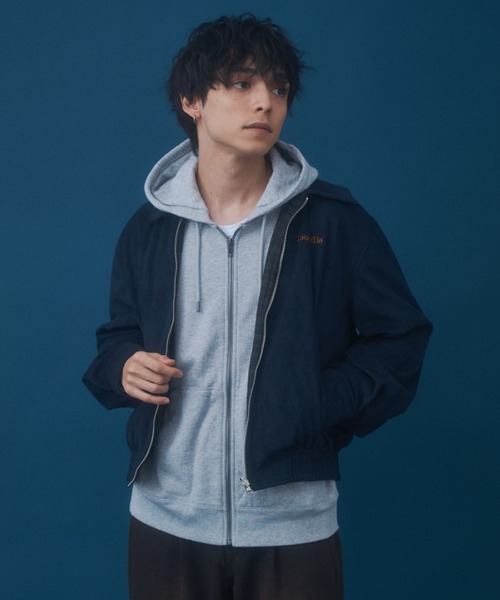 Zooodle（ズードル）の「Reversible Suede Blouson - リバーシブルスウェードブルゾン -（ブルゾン・メンズ・ネイビー/ブラウン・LARGE/MEDIUM）」の15枚目の写真