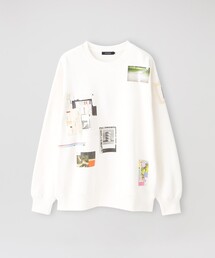 LOVELESS | 【Collage Print Sweatshirt ＂artwork by Shohei Yoshida】 MEN コラボレーション スウェット(Tシャツ/カットソー)