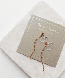 【Cherie+Chambre】Petal Chain Earring