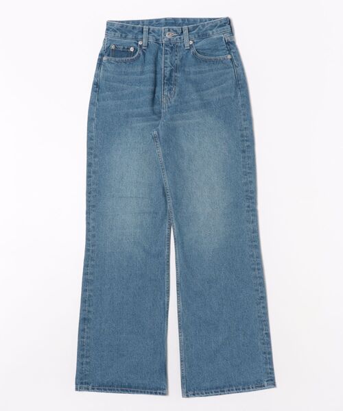 TRUNC（トランクエイティーエイト）の「Semi Flared DenimⅡ（デニムパンツ・レディース・ネイビー・SMALL/MEDIUM）」の4枚目の写真