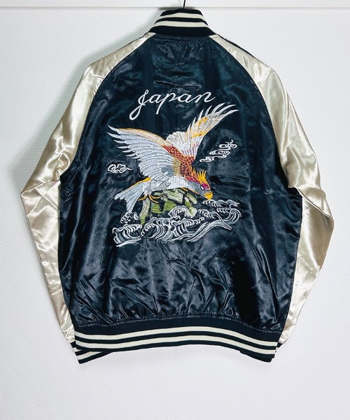 スカジャン スーベニアジャケット ブルゾン レディース イーグル