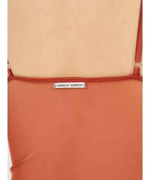 UNDERSON UNDERSON（アンダーソン アンダーソン）の「ヘルシーシアーカップインキャミソール（キャミソール・レディース・ブラウン/ブラック/ブルー・0/1）」の14枚目の写真