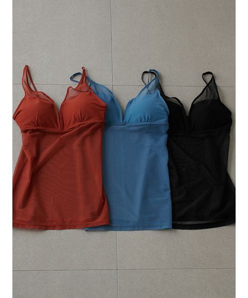 UNDERSON UNDERSON（アンダーソン アンダーソン）の「ヘルシーシアーカップインキャミソール（キャミソール・レディース・ブラウン/ブラック/ブルー・0/1）」の15枚目の写真