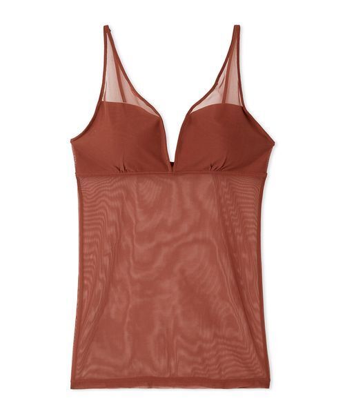 UNDERSON UNDERSON（アンダーソン アンダーソン）の「ヘルシーシアーカップインキャミソール（キャミソール・レディース・ブラウン/ブラック/ブルー・0/1）」の16枚目の写真