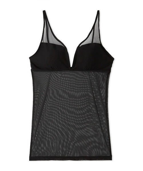 UNDERSON UNDERSON（アンダーソン アンダーソン）の「ヘルシーシアーカップインキャミソール（キャミソール・レディース・ブラウン/ブラック/ブルー・0/1）」の2枚目の写真