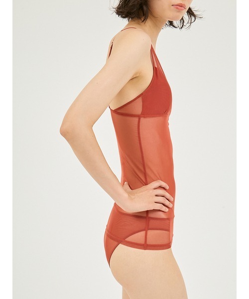 UNDERSON UNDERSON（アンダーソン アンダーソン）の「ヘルシーシアーカップインキャミソール（キャミソール・レディース・ブラウン/ブラック/ブルー・0/1）」の6枚目の写真