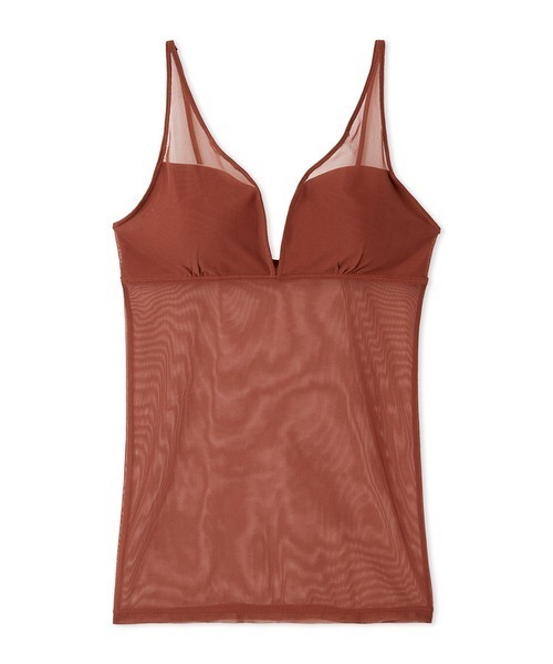 UNDERSON UNDERSON（アンダーソン アンダーソン）の「ヘルシーシアーカップインキャミソール（キャミソール・レディース・ブラウン/ブラック/ブルー・0/1）」の9枚目の写真