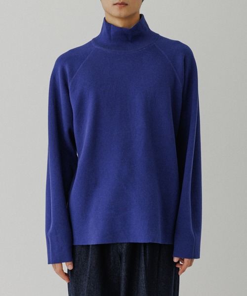 ADAM ET ROPE'（アダムエロペ）の「《リバーシブル》カシミヤブレンド オフタートルニット（ニット/セーター・メンズ・ネイビー/ライトグレー/ダークブラウン/ブラック/ブルー系その他5・M/L）」の11枚目の写真