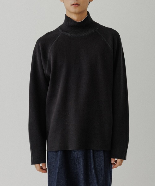 ADAM ET ROPE'（アダムエロペ）の「《リバーシブル》カシミヤブレンド オフタートルニット（ニット/セーター・メンズ・ネイビー/ライトグレー/ダークブラウン/ブラック/ブルー系その他5・M/L）」の10枚目の写真