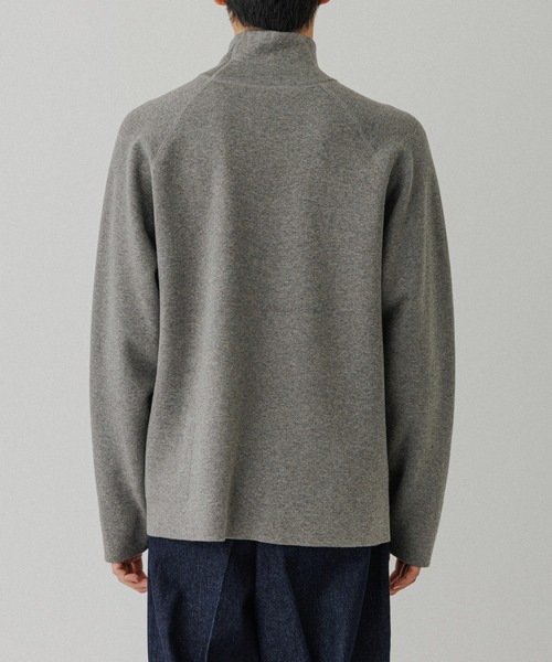 ADAM ET ROPE'（アダムエロペ）の「《リバーシブル》カシミヤブレンド オフタートルニット（ニット/セーター・メンズ・ネイビー/ライトグレー/ダークブラウン/ブラック/ブルー系その他5・M/L）」の14枚目の写真