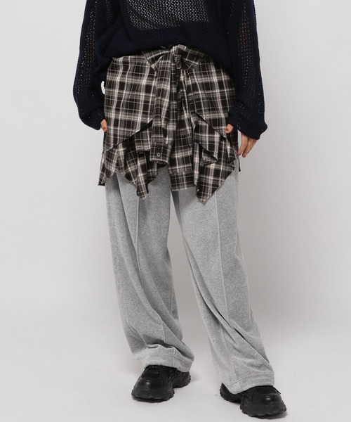 2WAYチェックビスチェスカート（スカート）｜niko and