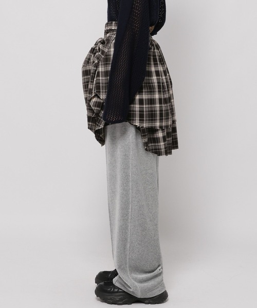 ニコアンド［be with M］ MisayoWAY チェックスカート be with M] MisayoWAYチェックスカート | [公式]ニコアンド