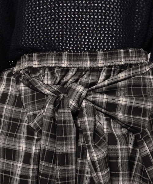 2WAYチェックビスチェスカート（スカート）｜niko and（ニコアンド