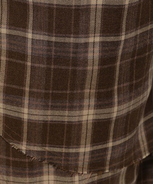 niko and...（ニコアンド）の「2WAYチェックビスチェスカート（スカート・レディース・ライトブルー/ホワイト/ベージュ・FREE）」の20枚目の写真