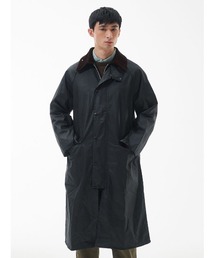 Barbour(バブアー)の【BURGHLEY / バーレー】ワックス コットン ロング コート ( オーバーサイズ フィット )(チェスターコート)