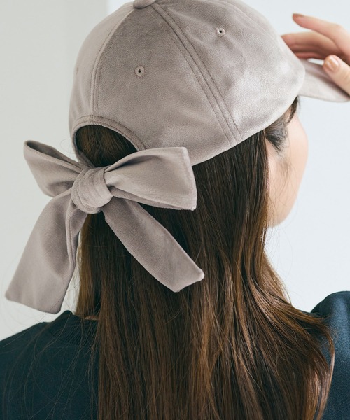 セール】ベロアリボンキャップ（キャップ）｜coca（coca）（コカ）の