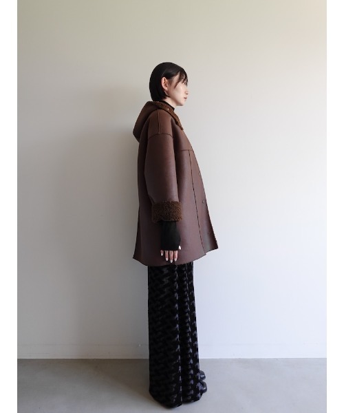 Emboss Velour Long Skirt/エンボスベロアロングスカート