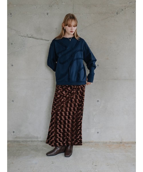 MARTE sahara ベロアロングスカートS Velour Long Skirt｜大人気ベロアロングスカート – MARTE