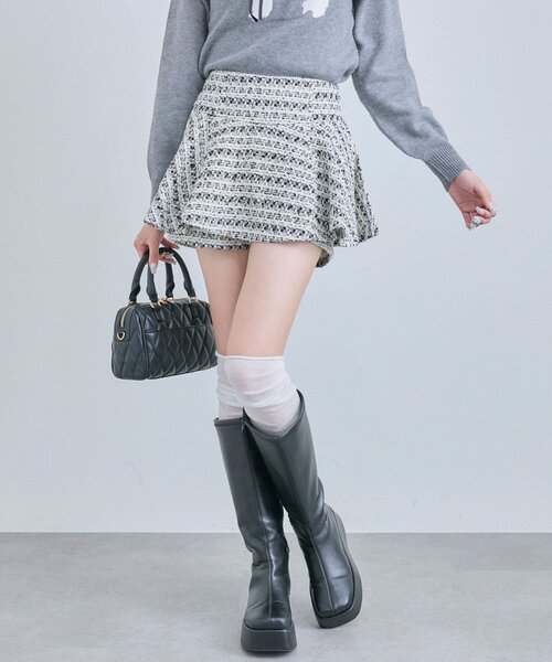 OLIVE des OLIVE(オリーブデオリーブ)の「ペプラムスカパン(その他パンツ・レディース・オフホワイト/ブラウン/ブラック系その他・FREE)」の16枚目の写真