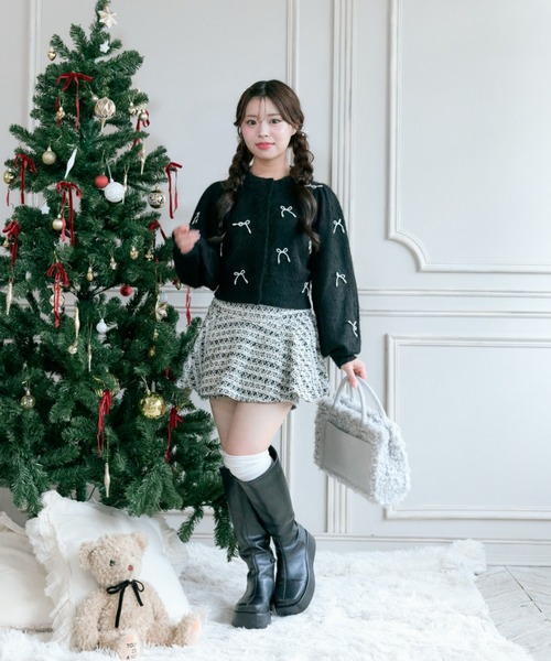 OLIVE des OLIVE(オリーブデオリーブ)の「ペプラムスカパン(その他パンツ・レディース・オフホワイト/ブラウン/ブラック系その他・FREE)」の7枚目の写真