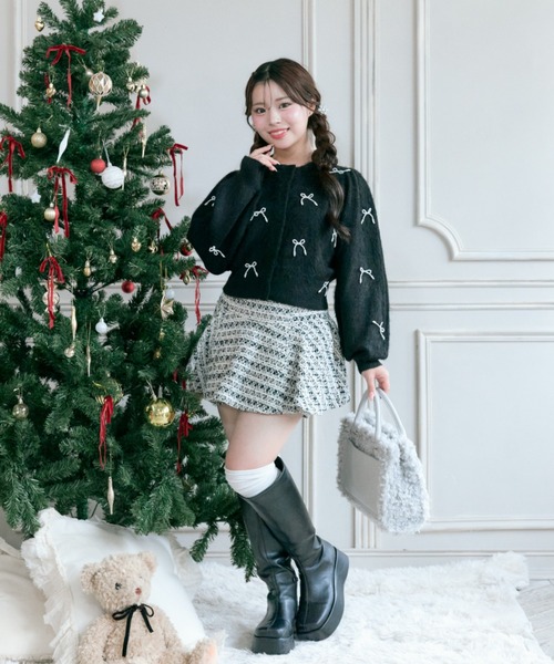 OLIVE des OLIVE(オリーブデオリーブ)の「ペプラムスカパン(その他パンツ・レディース・オフホワイト/ブラウン/ブラック系その他・FREE)」の9枚目の写真