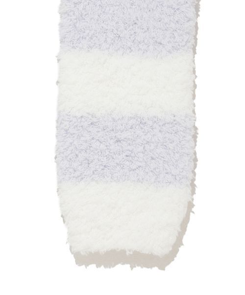 gelato pique（ジェラートピケ）の「ジェラート２ボーダーレッグウォーマー（その他ルームウェア・レディース・ブルー/モカ/ピンク・F）」の6枚目の写真