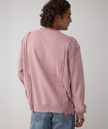 AZUL by moussy | ステップヘムヘビースウェット(スウェット)