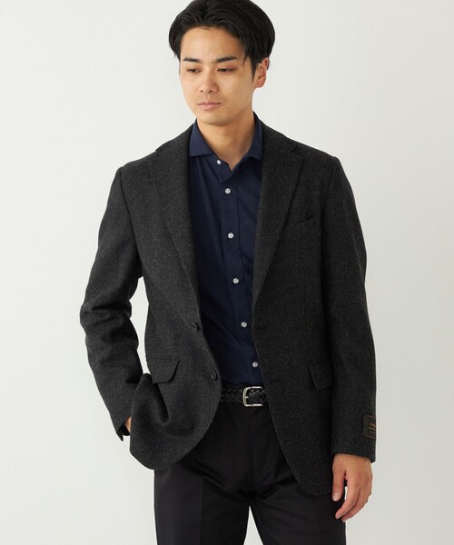 セール】SHIPS Colors:尾州 リサイクル ツイード ジャケット(一部