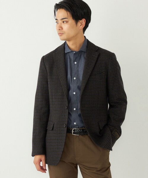 セール】SHIPS Colors:尾州 リサイクル ツイード ジャケット(一部