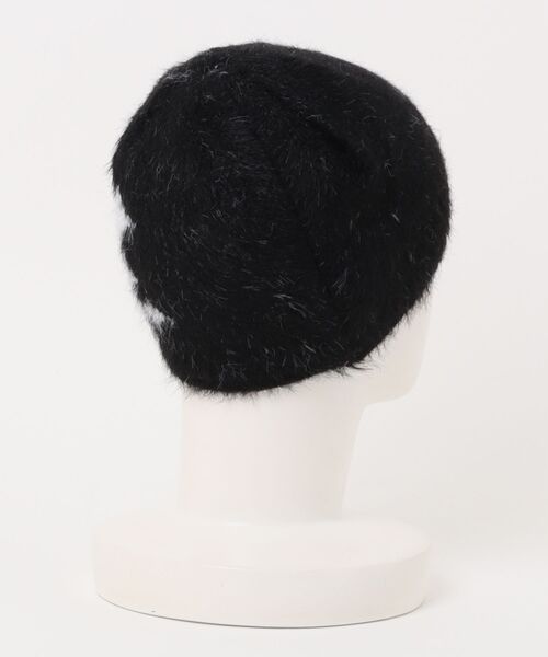 Figments（フィグメンツ）の「シャギークロスニットキャップ（ニットキャップ/ビーニー・レディース・ブラック・FREE）」の2枚目の写真