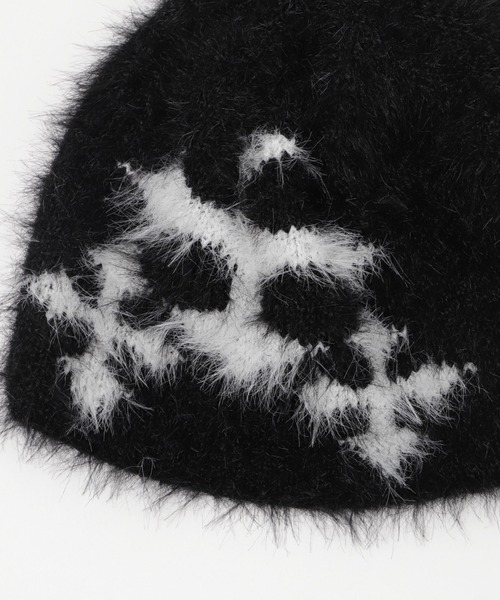 Figments（フィグメンツ）の「シャギークロスニットキャップ（ニットキャップ/ビーニー・レディース・ブラック・FREE）」の6枚目の写真