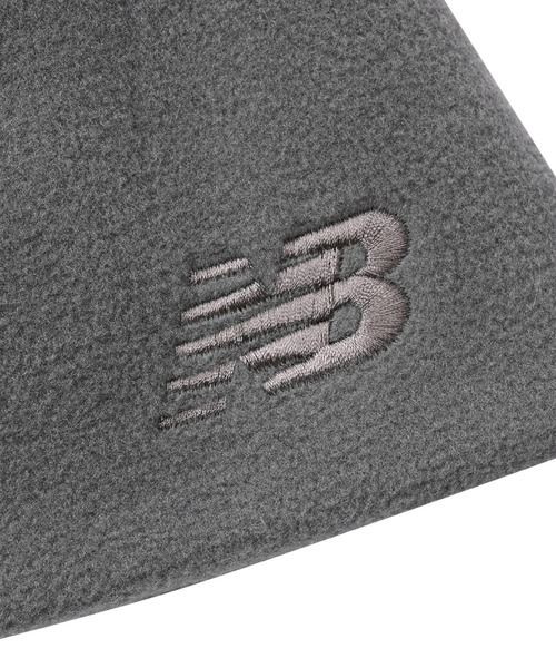 NEW BALANCE（ニューバランス）の「フリースビーニー（ニットキャップ/ビーニー・メンズ・セージグリーン/ブラック/ネイビー/チャコールグレー・ONE SIZE）」の12枚目の写真