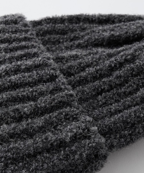 CLIPPER CASUALS（クリッパーカジュアル）の「【forksy.】【CLIPPER / クリッパー】ゴールドチェーン付ニット帽（ニットキャップ/ビーニー・レディース・ブラック/ホワイト/ライトグレー/チャコール・FREE）」の17枚目の写真