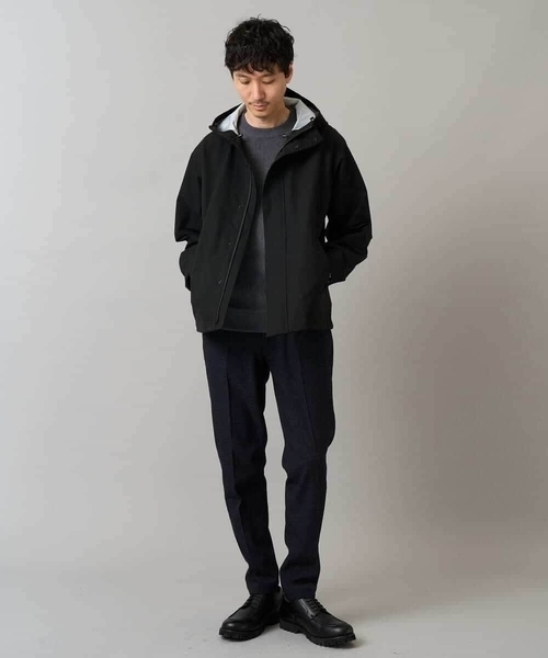 a.v.v(アーヴェヴェ)の「デニムライクストレッチ裏起毛スラックス【イージーケア/洗濯機で洗える】〈ON/OFF SERIES〉(その他パンツ・メンズ・ネイビー/チャコールグレー/ブラック・44/46/48/50)」の10枚目の写真