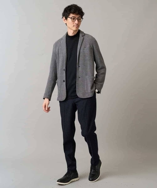 a.v.v(アーヴェヴェ)の「デニムライクストレッチ裏起毛スラックス【イージーケア/洗濯機で洗える】〈ON/OFF SERIES〉(その他パンツ・メンズ・ネイビー/チャコールグレー/ブラック・44/46/48/50)」の22枚目の写真