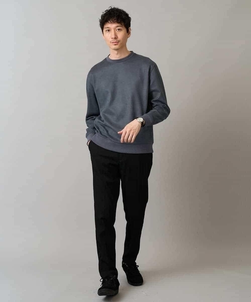 a.v.v（アーヴェヴェ）の「デニムライクストレッチ裏起毛スラックス【イージーケア/洗濯機で洗える】〈ON/OFF SERIES〉（その他パンツ・メンズ・ネイビー/チャコールグレー/ブラック・44/46/48/50）」の21枚目の写真