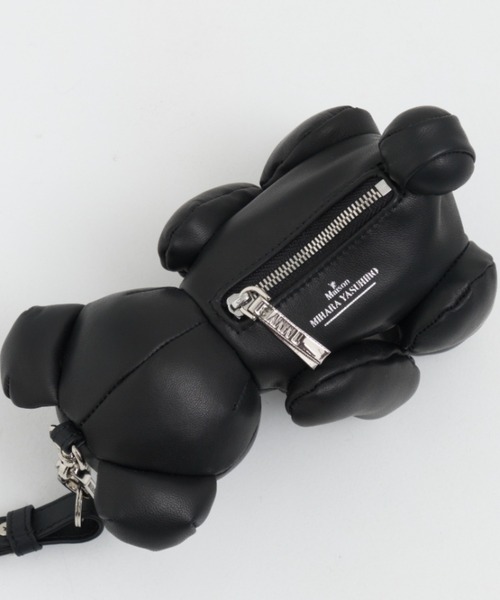 MIHARAYASUHIRO(ミハラヤスヒロ)の「【MIHARAYASUHIRO/ミハラヤスヒロ】bear mini bag(ショルダーバッグ・メンズ・ブラック・FREE)」の2枚目の写真