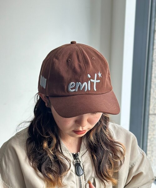 CPCM（シーピーシーエム）の「アソートカラーロゴキャップ（キャップ・レディース・ブラック/ブラウン/ネイビー/レッド/カーキ・FREE）」の3枚目の写真