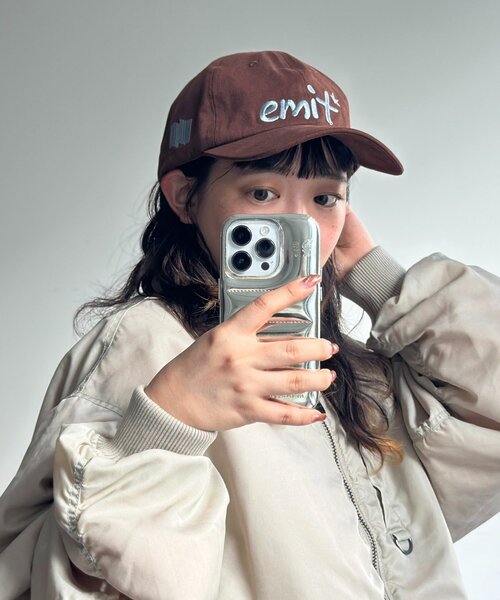 CPCM（シーピーシーエム）の「アソートカラーロゴキャップ（キャップ・レディース・ブラック/ブラウン/ネイビー/レッド/カーキ・FREE）」の11枚目の写真