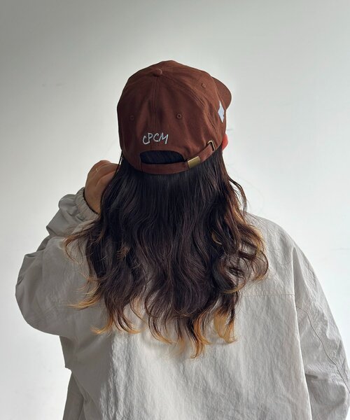 CPCM（シーピーシーエム）の「アソートカラーロゴキャップ（キャップ・レディース・ブラック/ブラウン/ネイビー/レッド/カーキ・FREE）」の15枚目の写真