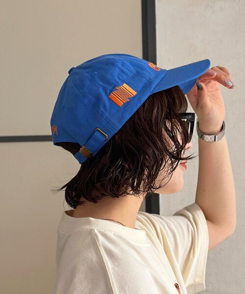 CPCM（シーピーシーエム）の「アソートカラーロゴキャップ（キャップ・メンズ・ブラック/ブラウン/ネイビー/レッド/カーキ/ブルー・FREE）」の12枚目の写真