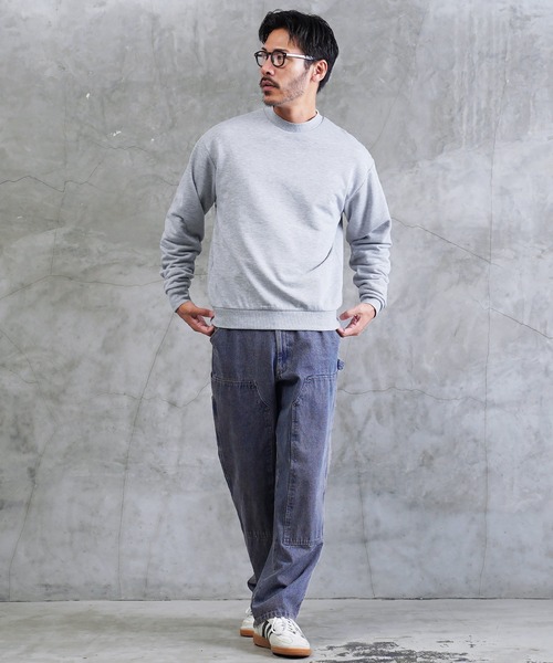 jiggys shop(ジギーズショップ)の「ダブルニー ウォッシュ加工 ワイド ペインターパンツ(その他パンツ・メンズ・インディゴブルー/ブラック/キャメル/スミクロ・X-LARGE/LARGE/MEDIUM)」の9枚目の写真