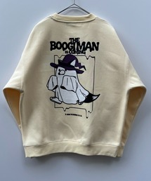 T-MAC OUTING（ティーマック アウティング）の「T-MAC　おばけキツネプリント　オーバーサイズ　裏起毛スウェット　クルー（スウェット・メンズ）」