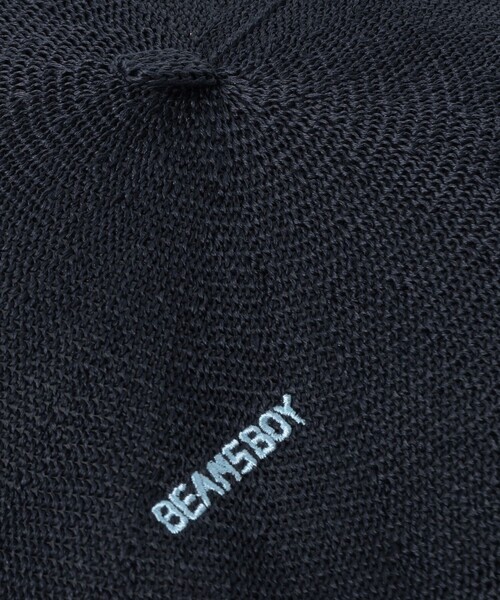 BEAMS BOY（ビームスボーイ）の「マルチ ベレー（ハンチング/ベレー帽・レディース・ブラック/ネイビー・ONE SIZE）」の4枚目の写真