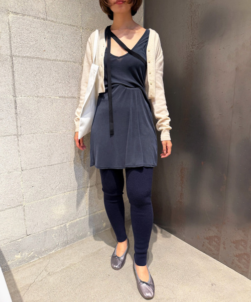 EDIT. FOR LULU（エディットフォールル）の「【chiyagi/キヤギ】スリーブレスドレストップ（ワンピース・レディース・ブラック/チャコールグレー・FREE）」の3枚目の写真