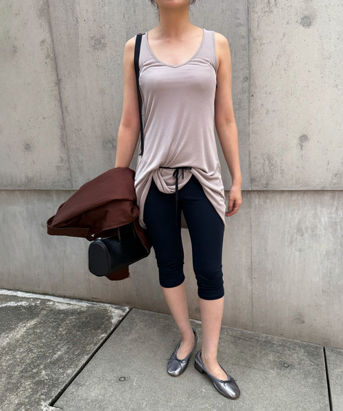 EDIT. FOR LULU（エディットフォールル）の「【chiyagi/キヤギ】スリーブレスドレストップ（ワンピース・レディース・ブラック/チャコールグレー・FREE）」の5枚目の写真