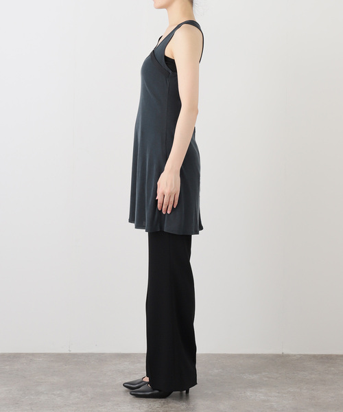 EDIT. FOR LULU（エディットフォールル）の「【chiyagi/キヤギ】スリーブレスドレストップ（ワンピース・レディース・ブラック/チャコールグレー・FREE）」の10枚目の写真