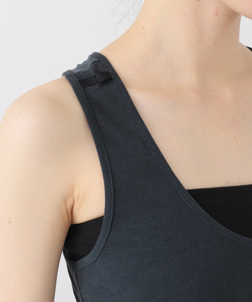 EDIT. FOR LULU（エディットフォールル）の「【chiyagi/キヤギ】スリーブレスドレストップ（ワンピース・レディース・ブラック/チャコールグレー・FREE）」の14枚目の写真
